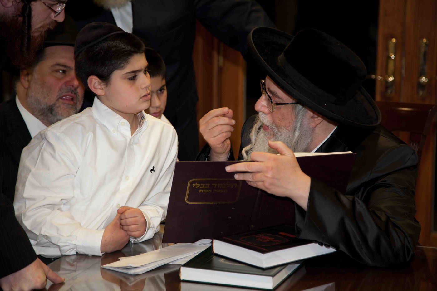 תיעוד; האדמו"ר מצאנז בביקור היסטורי בעיירת לייקווד