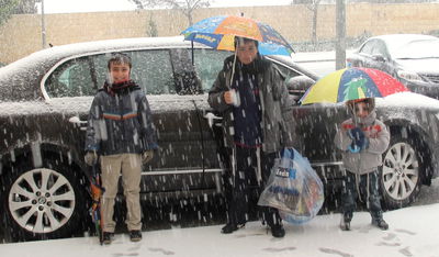 שלג בירושלים