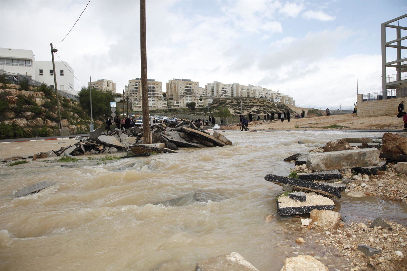 מודיעין עילית: נפטרה הילדה החרדית שנסחפה במי הנחל