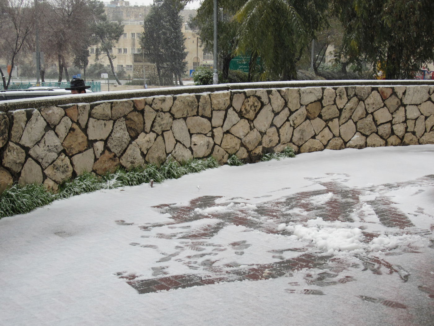 ירושלים מכוסה שלג, הלימודים בעיר הושבתו ● גלריה לבנה