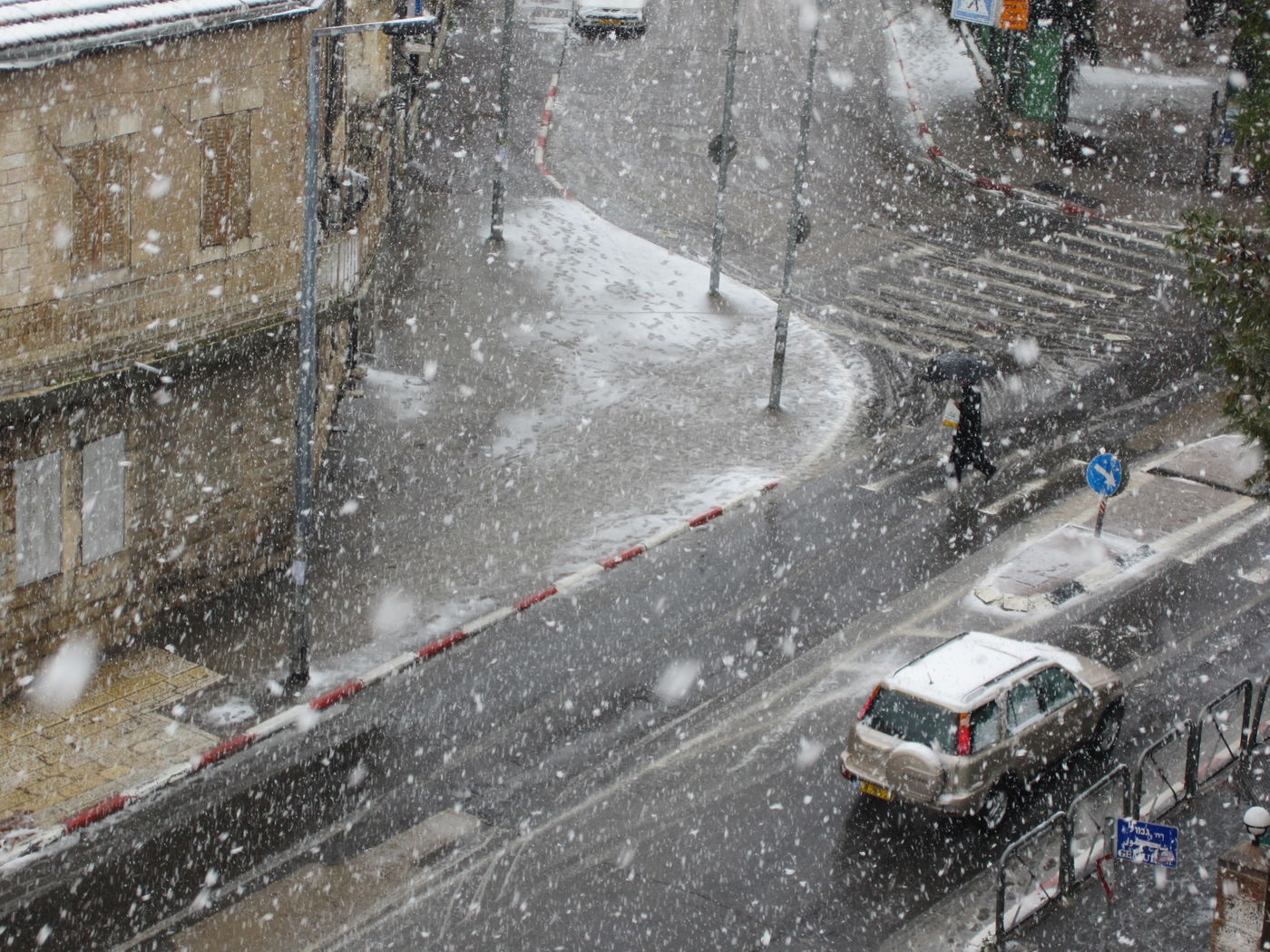 ירושלים מכוסה שלג, הלימודים בעיר הושבתו ● גלריה לבנה