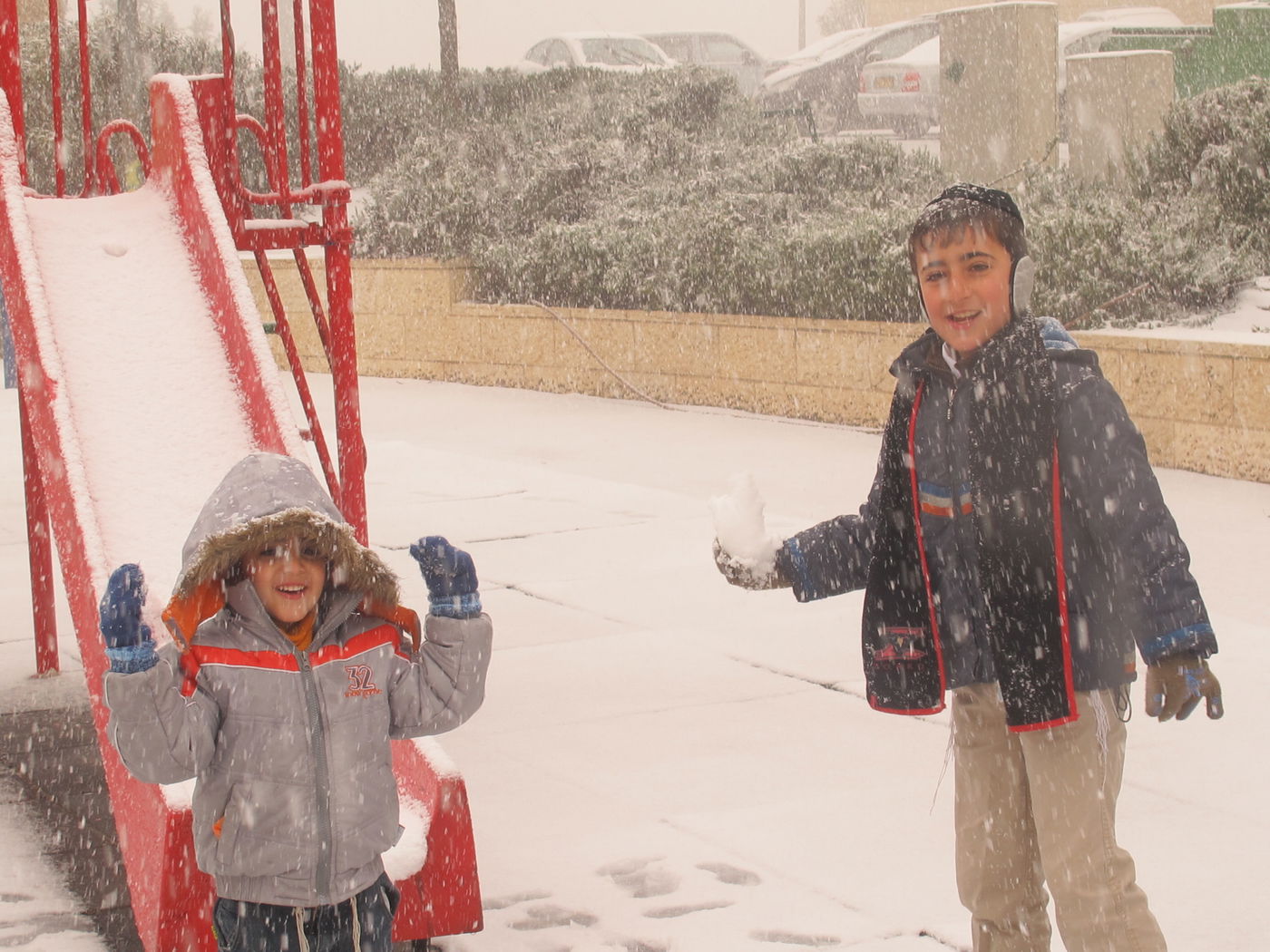 סוף שבוע מושלג: התמונות שלכם