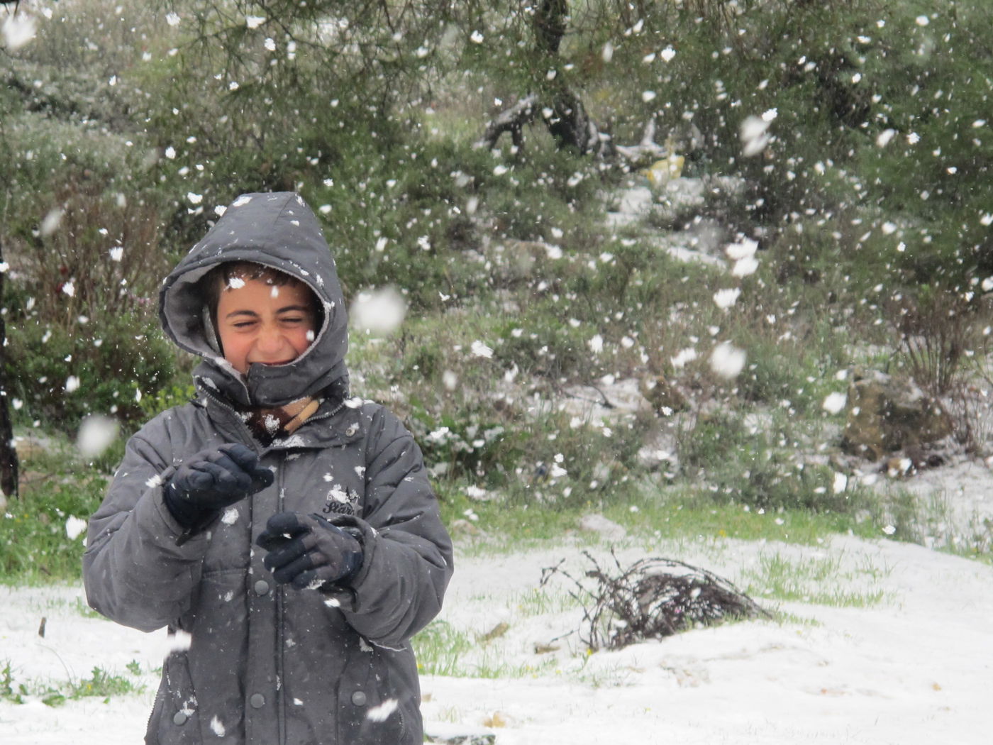 סוף שבוע מושלג: התמונות שלכם
