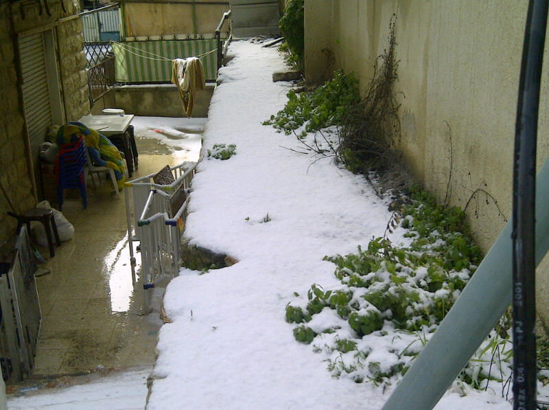 סוף שבוע מושלג: התמונות שלכם