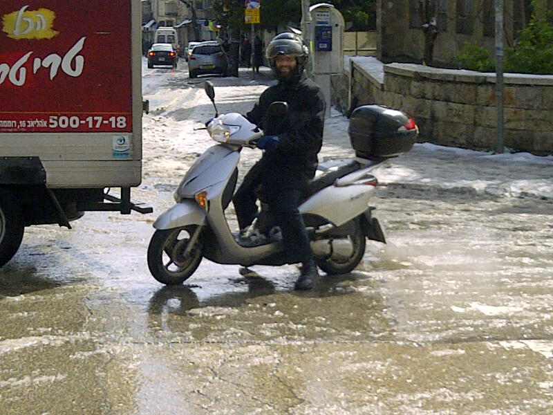 סוף שבוע מושלג: התמונות שלכם