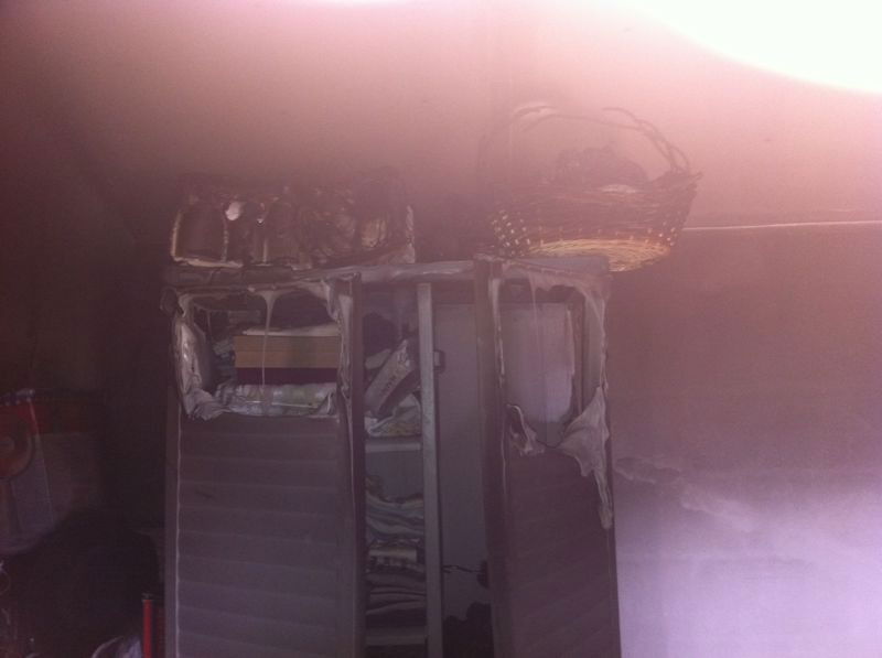 תמונת הרב עובדיה שרדה את השריפה: "כולנו התרגשנו"