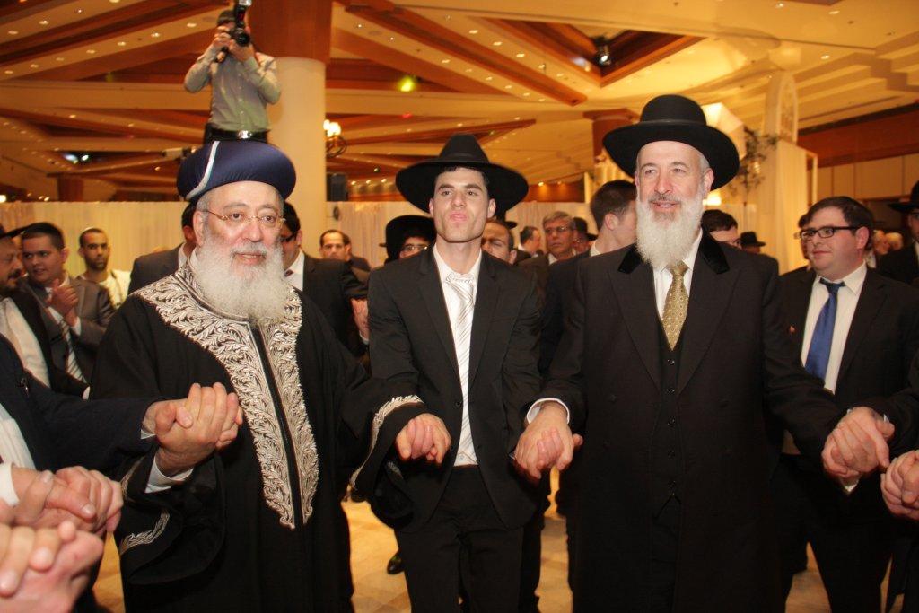 גלריית ענק: יהודה אבידן חיתן בת, כולם הגיעו לחגוג