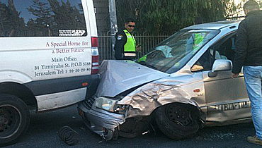 הנוסעים יצאו ללא פגע