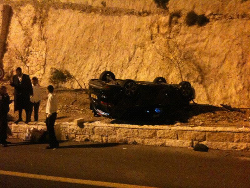 הרב אהרן פריד ניצל בתאונה: "בגלל המטבע מהאדמו"ר"