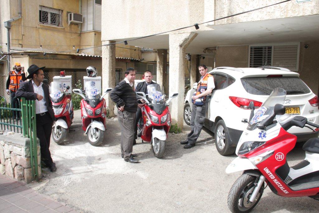 תיעוד ענק: גדולי ישראל בהלווית האדמו"ר מויז'ניץ