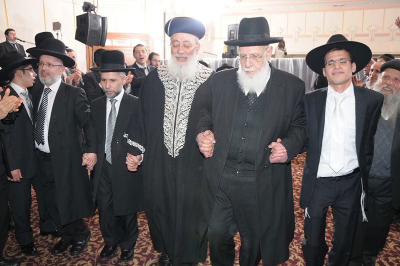 תמונות: חתונת בתו של הרב זמיר כהן