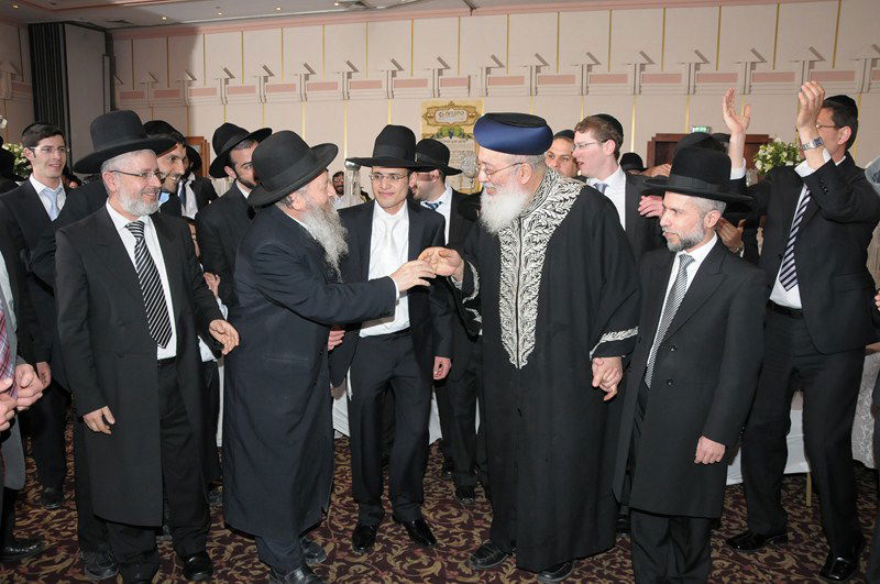 תמונות: חתונת בתו של הרב זמיר כהן