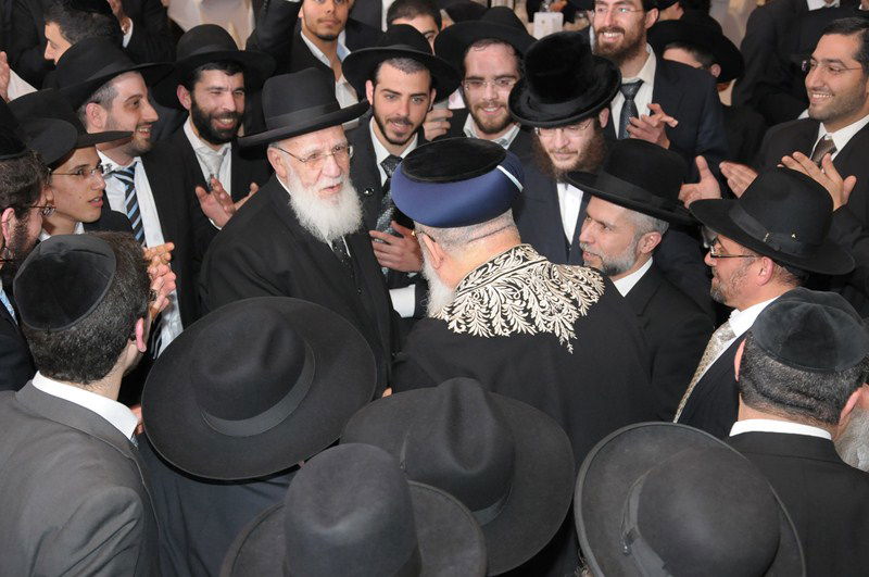 תמונות: חתונת בתו של הרב זמיר כהן