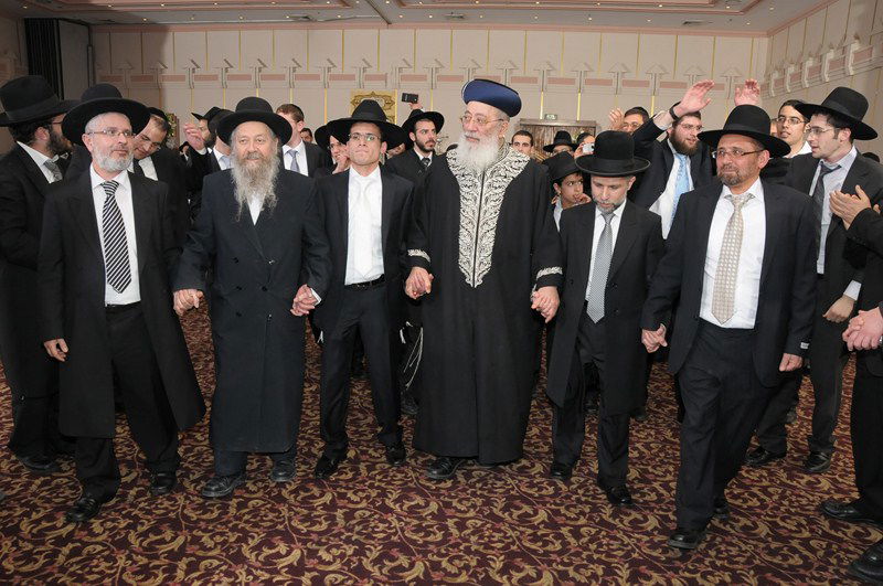 תמונות: חתונת בתו של הרב זמיר כהן