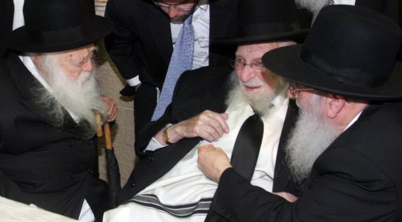 תמונות נדירות: זקן ראשי הישיבות עם גדולי הדור