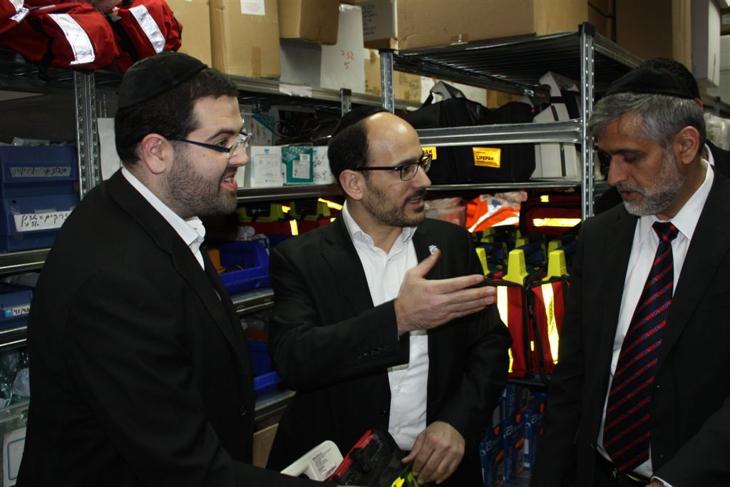 אלי ישי ביקר במשרדי איחוד הצלה