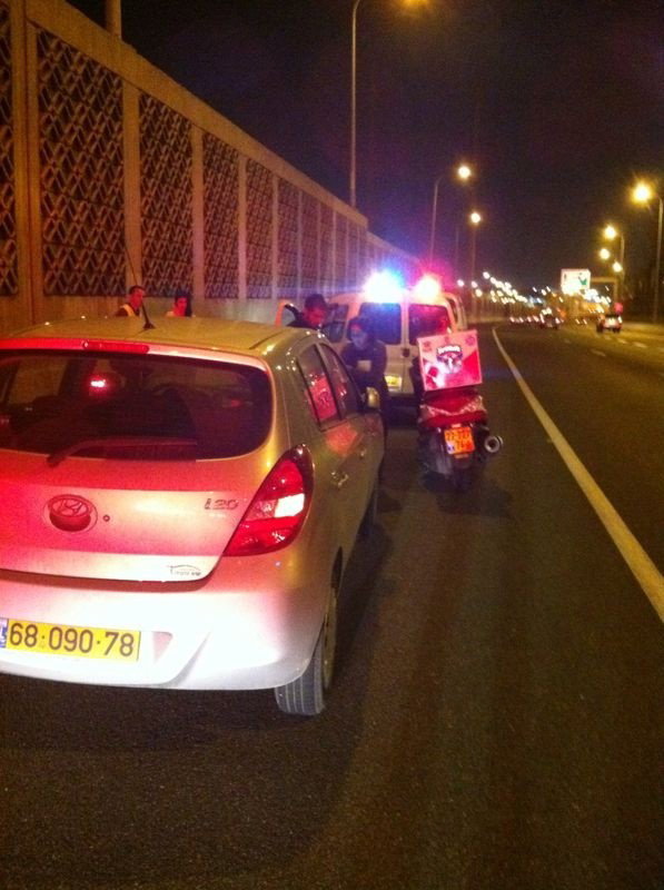 אסון בנתיבי איילון: אדם נפל מגשר ונהרג