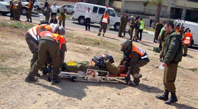 תרגיל באלעד: נפילת טיל כימי