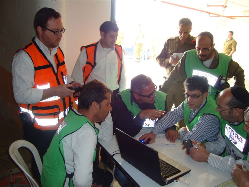 תרגיל באלעד: נפילת טיל כימי