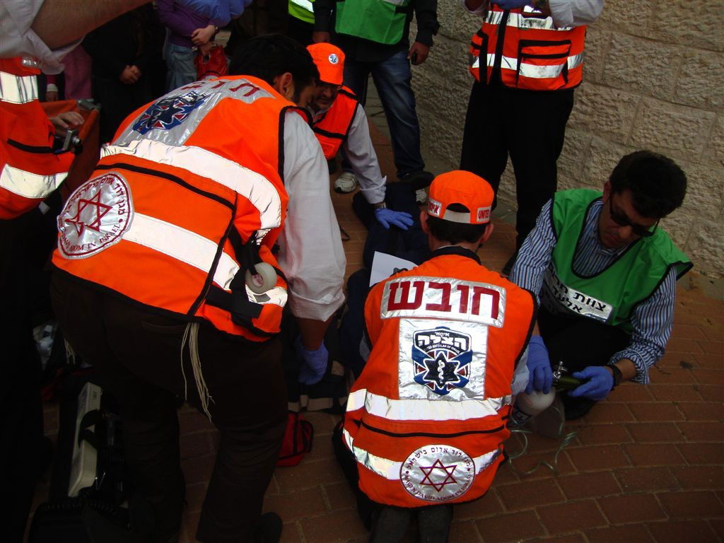 תרגיל באלעד: נפילת טיל כימי