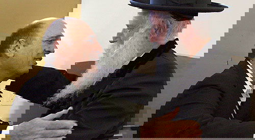 שאול מופז עם הרב גרוסמן