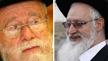 הרב יעקב חי והרב ליאור