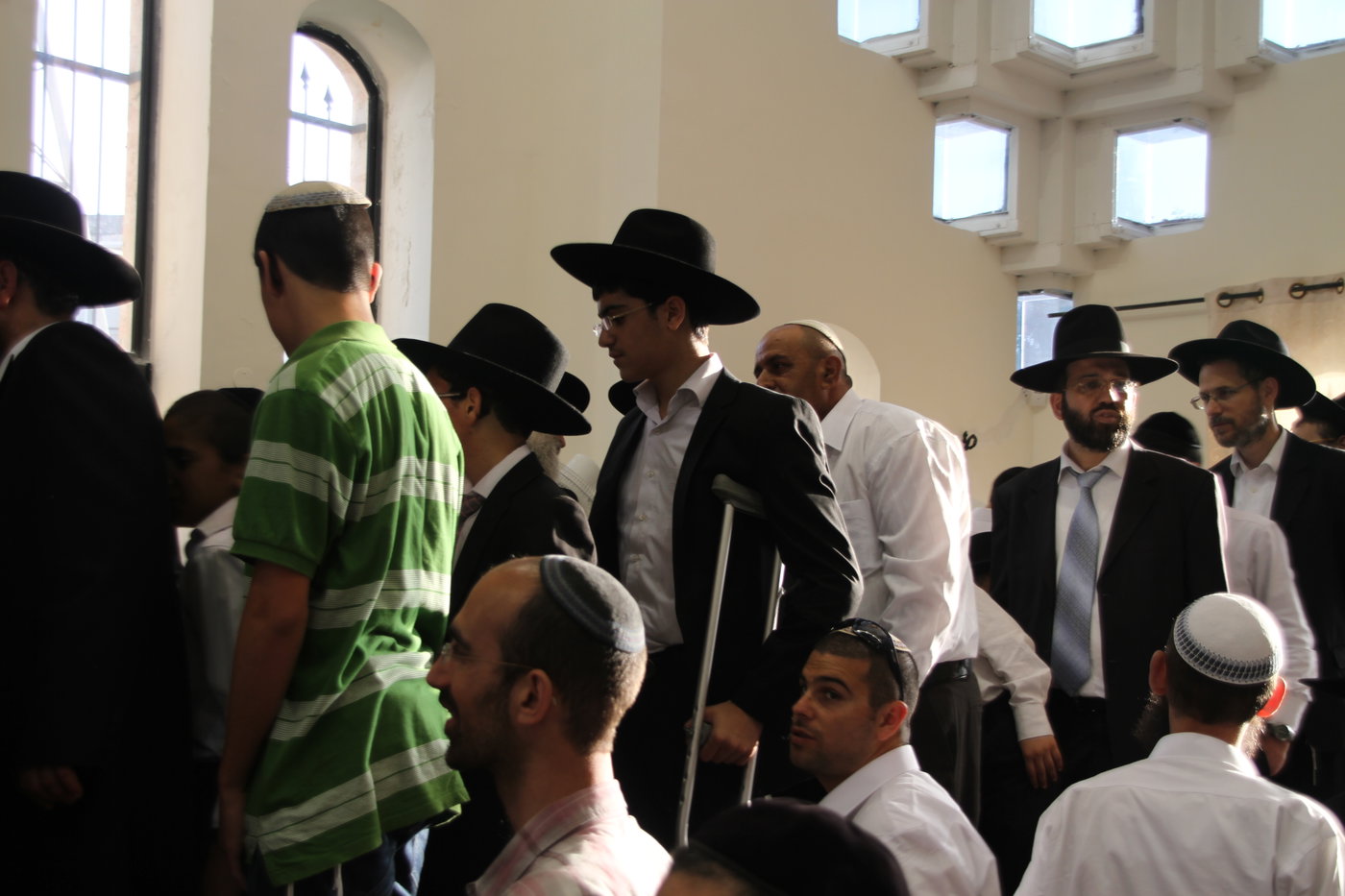 שר המשפטים ערך "הקבלת פני רבו" אצל הרב משה-שלמה עמאר