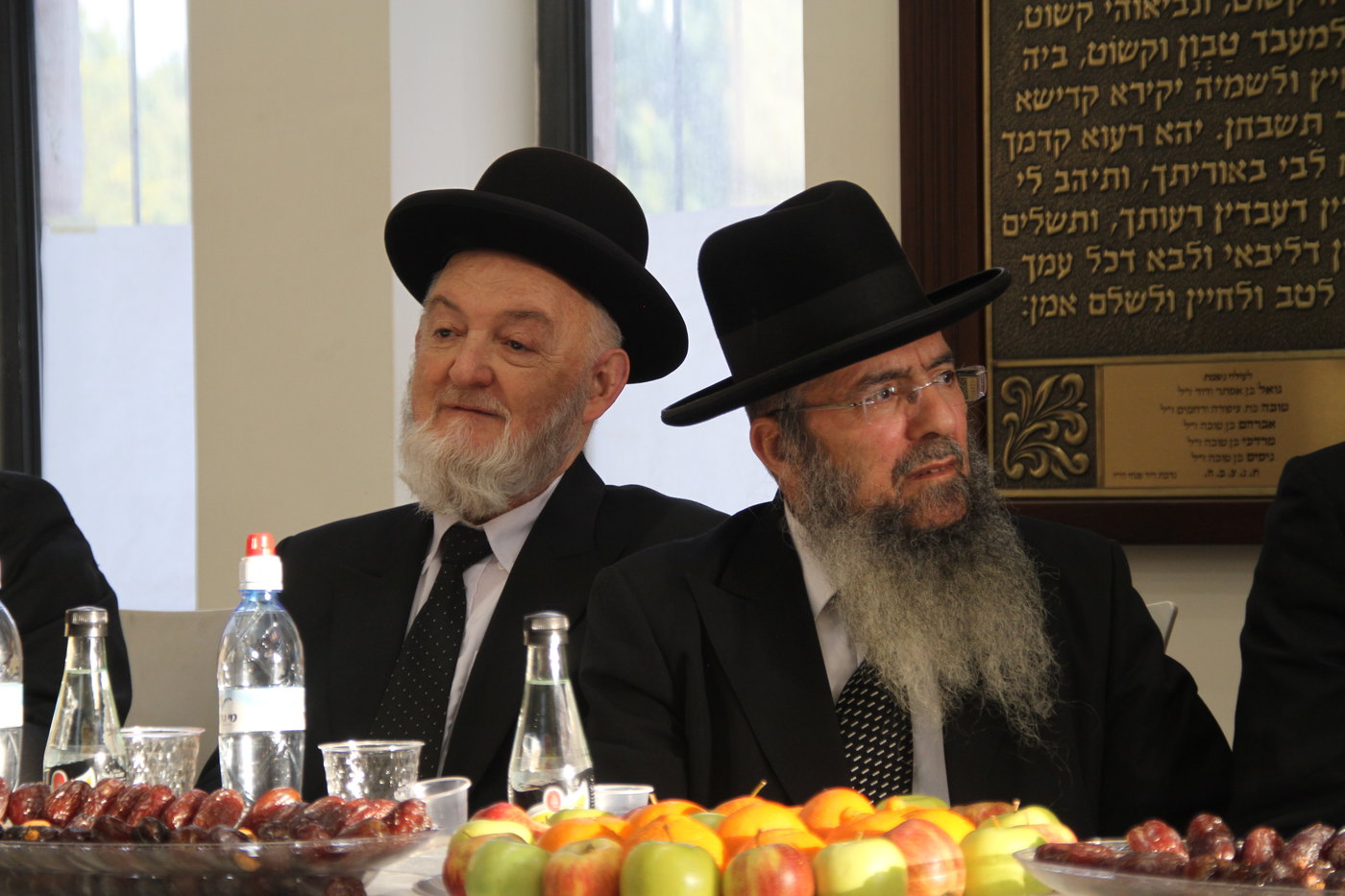 שר המשפטים ערך "הקבלת פני רבו" אצל הרב משה-שלמה עמאר