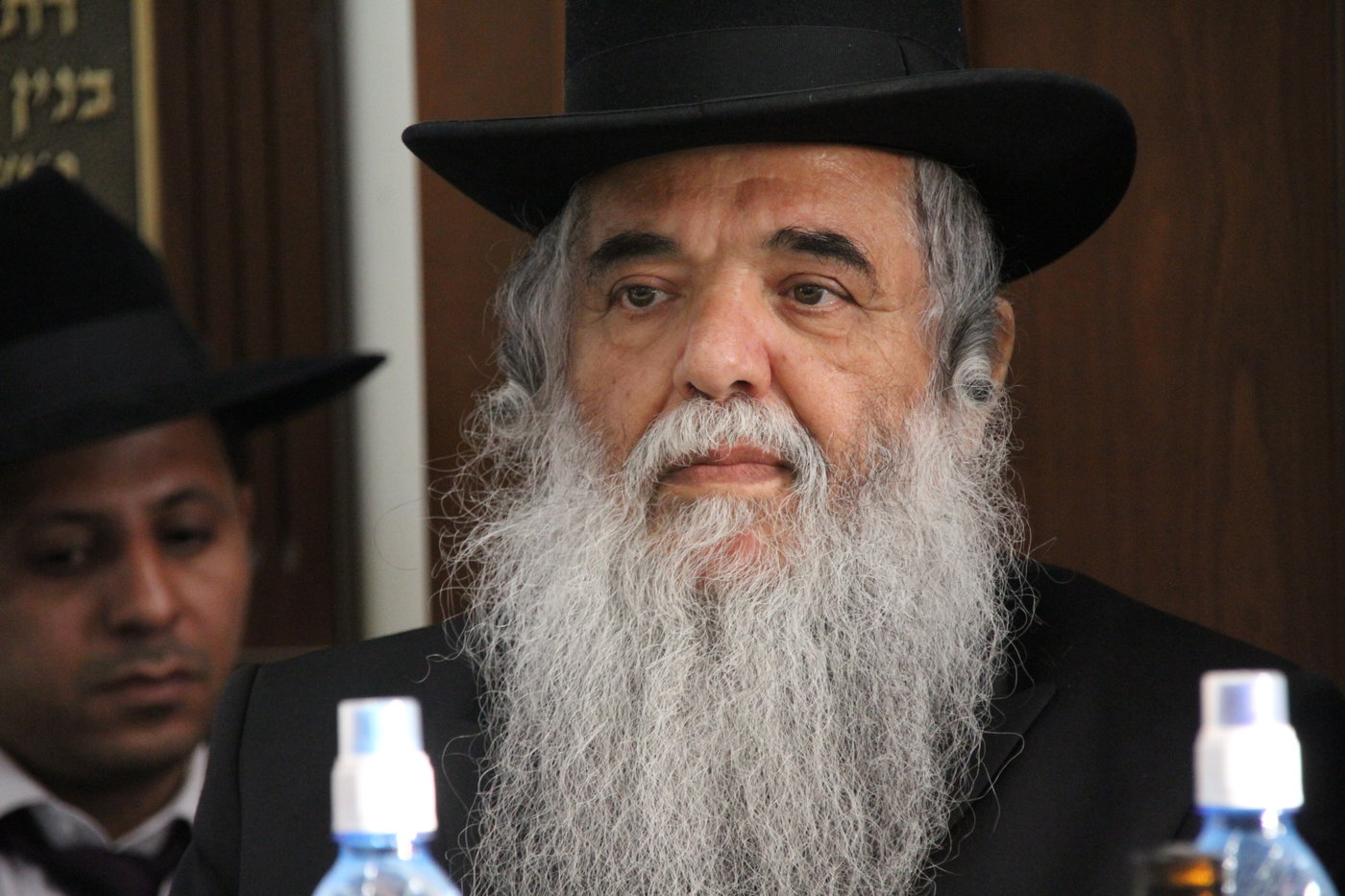 שר המשפטים ערך "הקבלת פני רבו" אצל הרב משה-שלמה עמאר