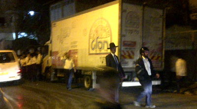 נהג משאית התפרע ברחובות בני-ברק