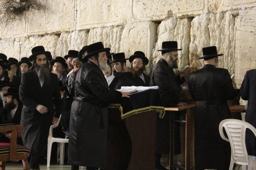 ויז'ניץ לעידן חדש: האדמו"ר התפלל עם החסידים בכותל