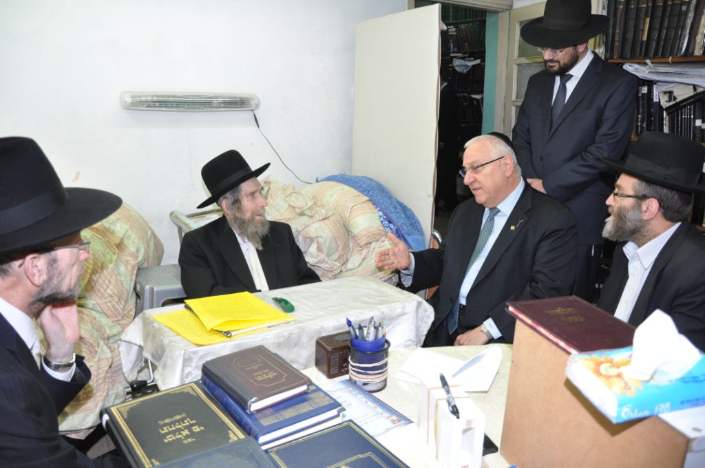 המלחמה על גיוס בני הישיבות: יו"ר הכנסת בבית הרב שטיינמן