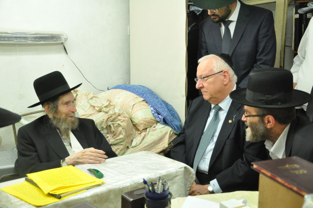 המלחמה על גיוס בני הישיבות: יו"ר הכנסת בבית הרב שטיינמן