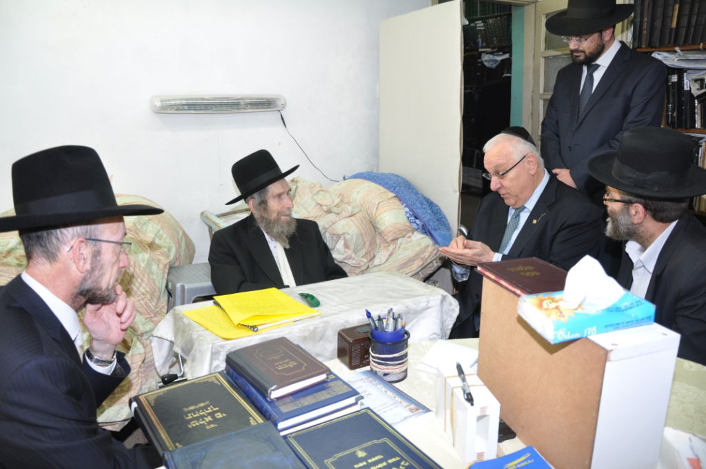 המלחמה על גיוס בני הישיבות: יו"ר הכנסת בבית הרב שטיינמן