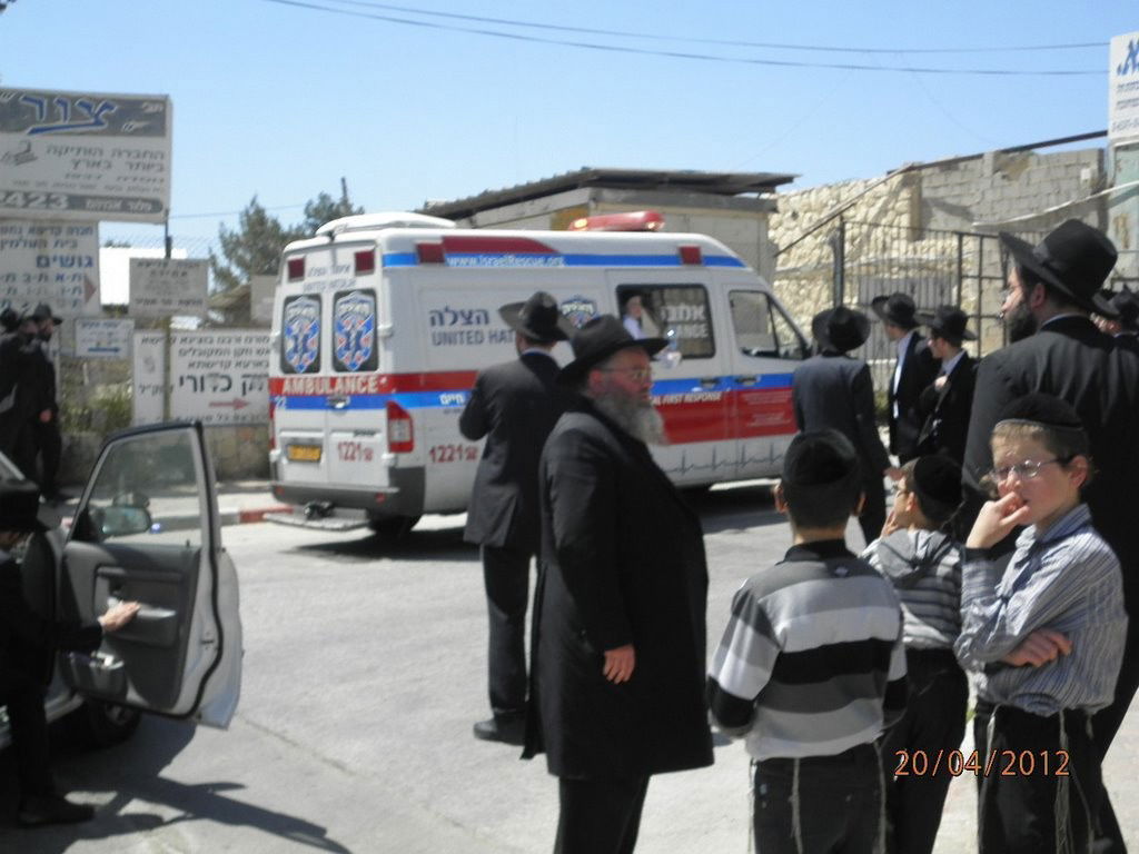 דרכו האחרונה של המשגיח ● הלווית הרב אברהם סלומון