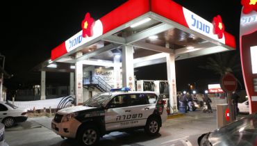 זירת הפיגוע, אמש