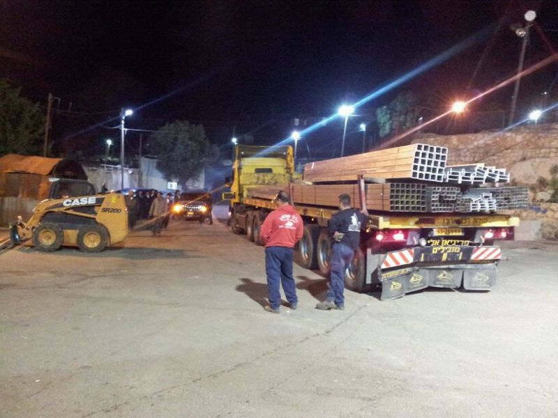 העבודות במירון