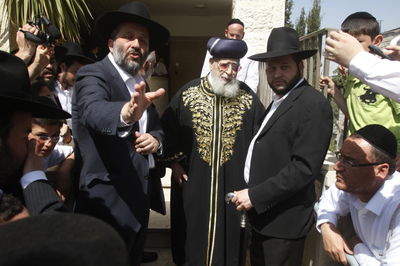 תמונות: הלווית הרב אליהו דרעי ז"ל