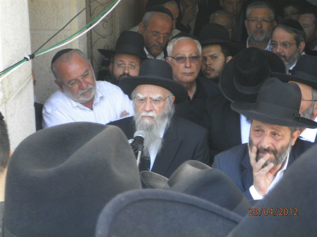 תמונות: הלווית הרב אליהו דרעי ז"ל