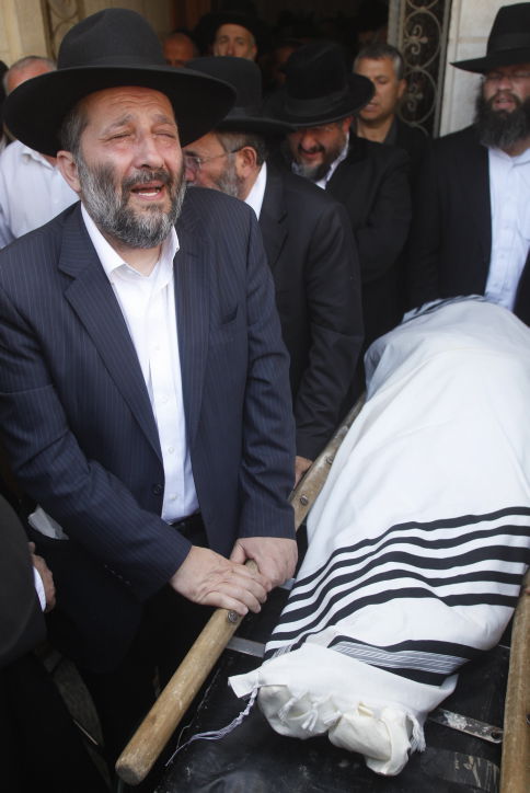 תמונות: הלווית הרב אליהו דרעי ז"ל