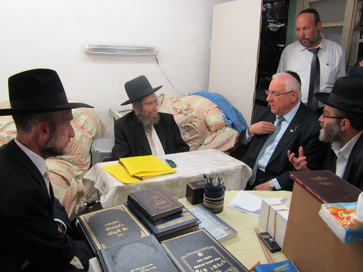 ,,בשם הרב. ריבלין בבית הרב שטיינמן