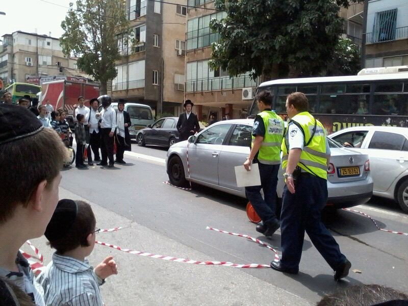 הרוג בתאונת פגע וברח בבני-ברק; נוסע נוסף נפצע קשה