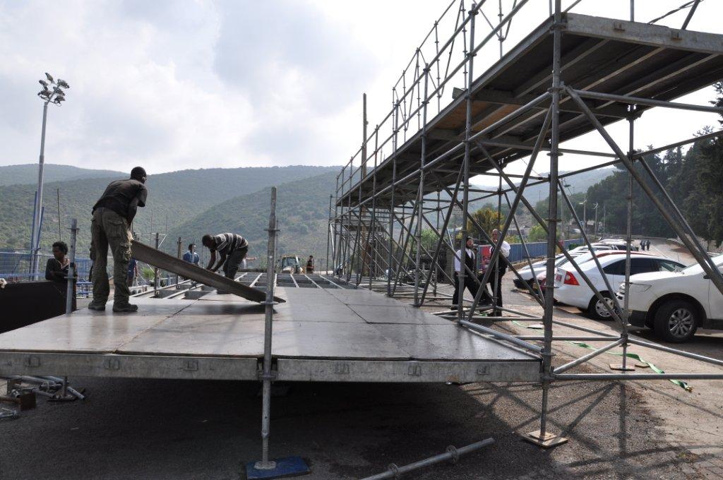 מירון, שבוע לפני: צפו בהכנות להילולת רבי שמעון בר יוחאי