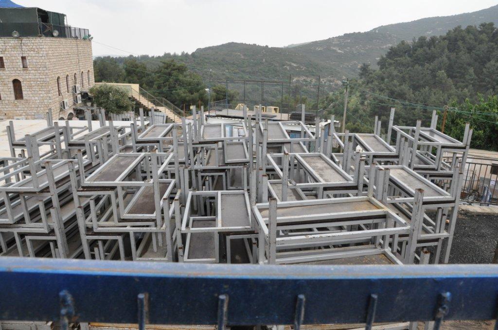 מירון, שבוע לפני: צפו בהכנות להילולת רבי שמעון בר יוחאי