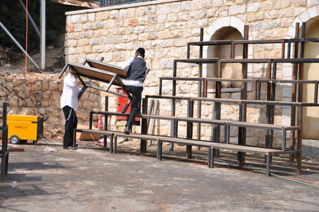 מירון, שבוע לפני: צפו בהכנות להילולת רבי שמעון בר יוחאי