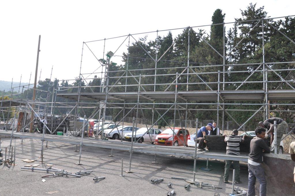 מירון, שבוע לפני: צפו בהכנות להילולת רבי שמעון בר יוחאי