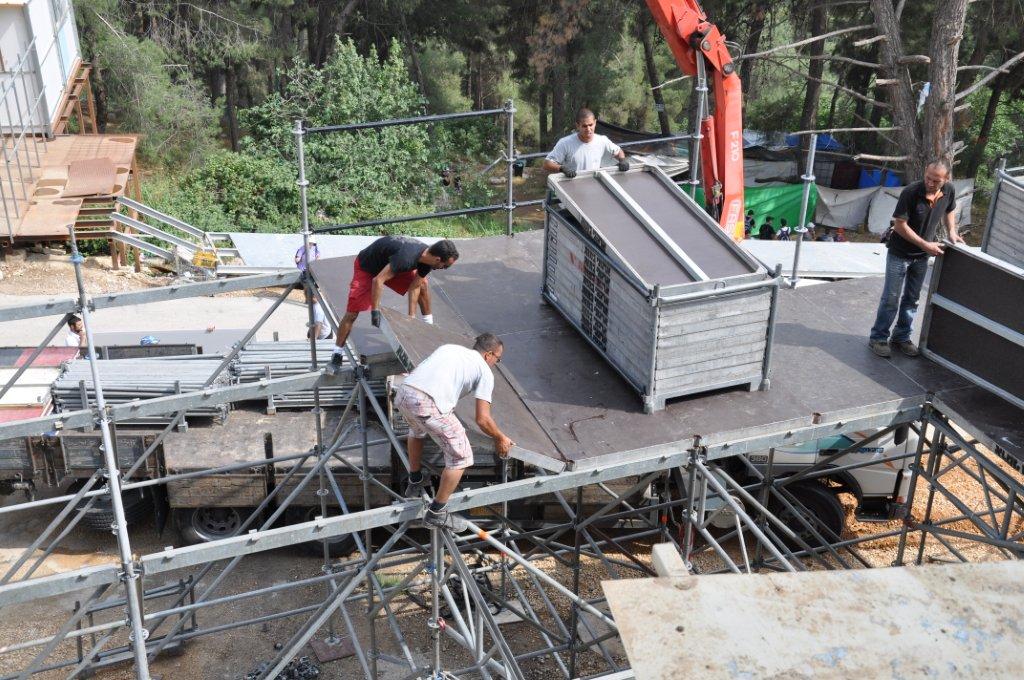 מירון, שבוע לפני: צפו בהכנות להילולת רבי שמעון בר יוחאי