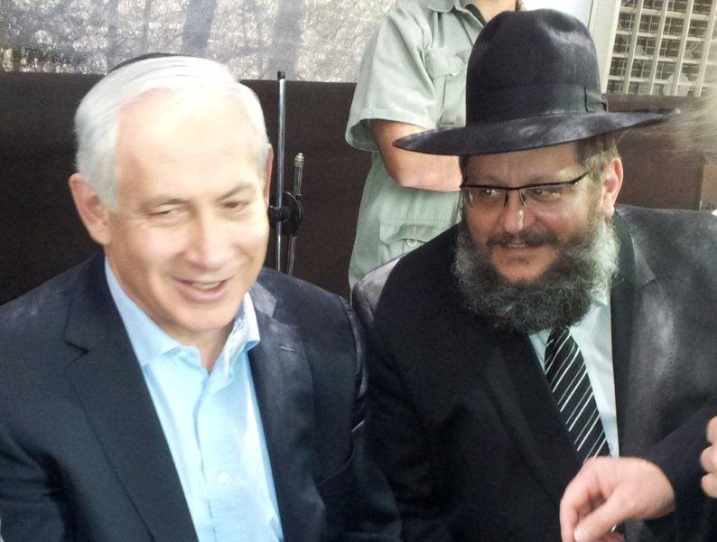 רבני חב"ד לנתניהו: "תמשיך בדרך אבא"