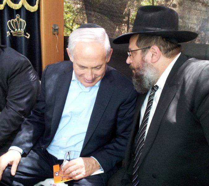 רבני חב"ד לנתניהו: "תמשיך בדרך אבא"