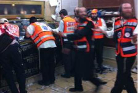 המתנדבים בתפילה על הציון